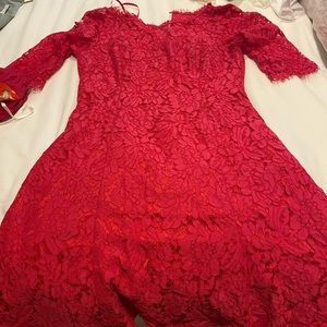 Eliza J Lace dress